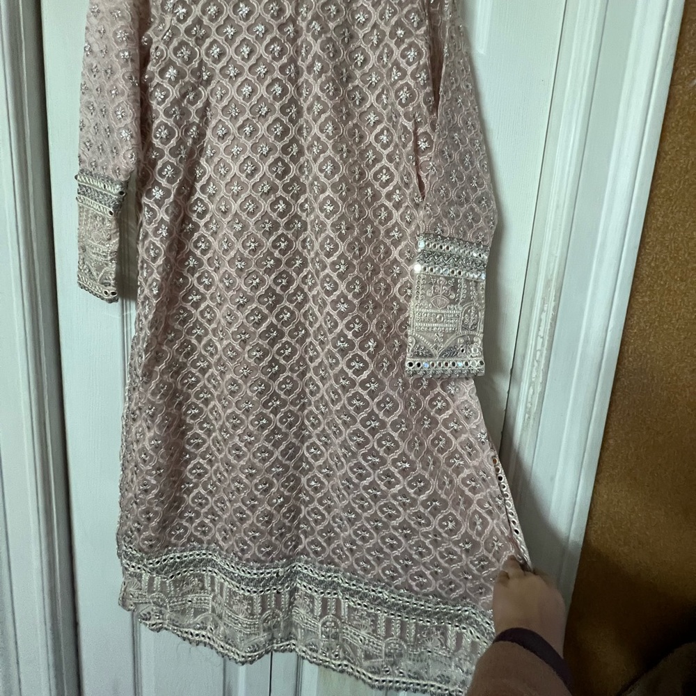 Party wear 3 piece dress